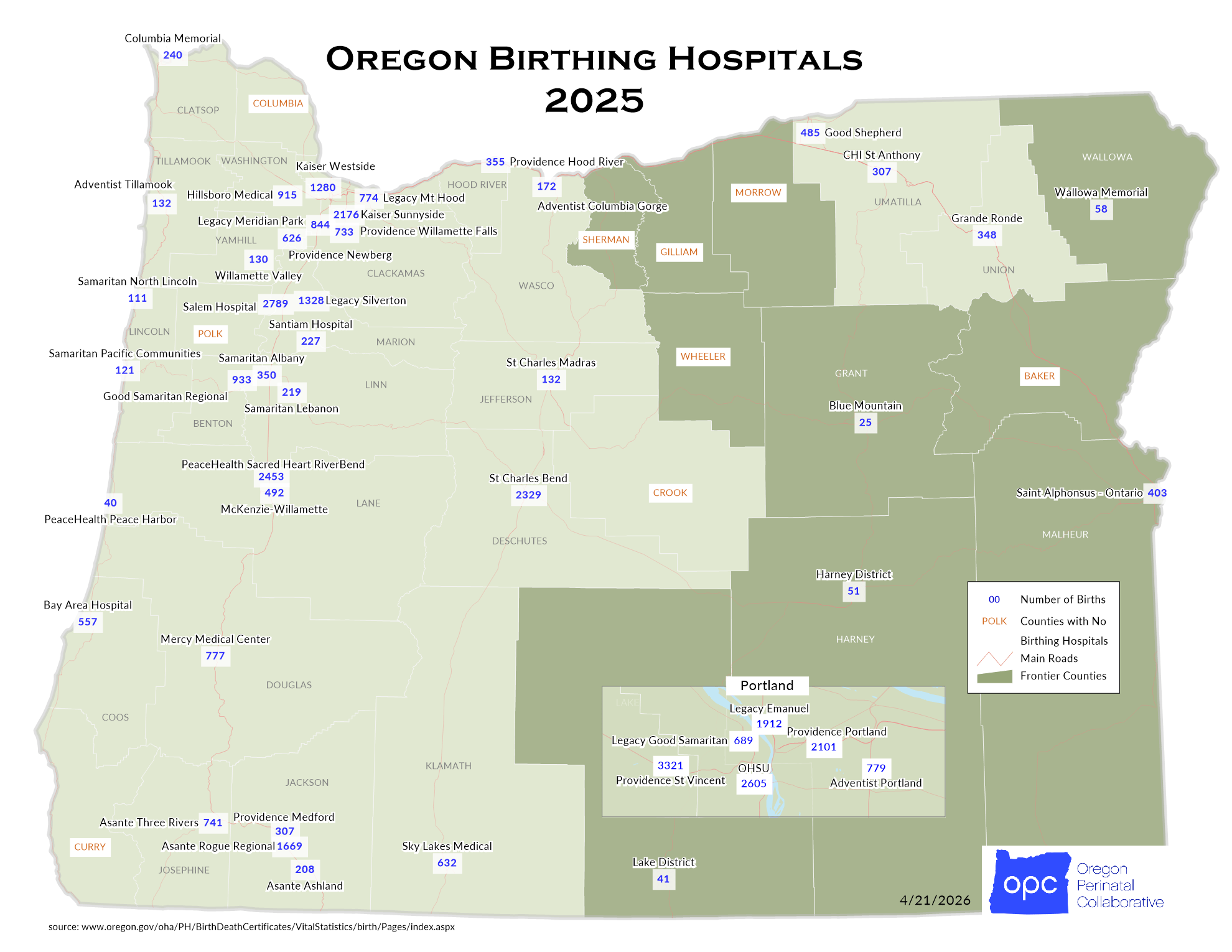 Oregon Perinatal Collaborative Logo